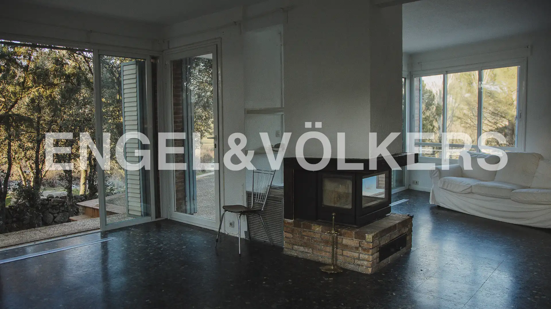 Living room of Houses for rent in El Boalo - Cerceda – Mataelpino  with Air Conditioner, Heating and Private garden