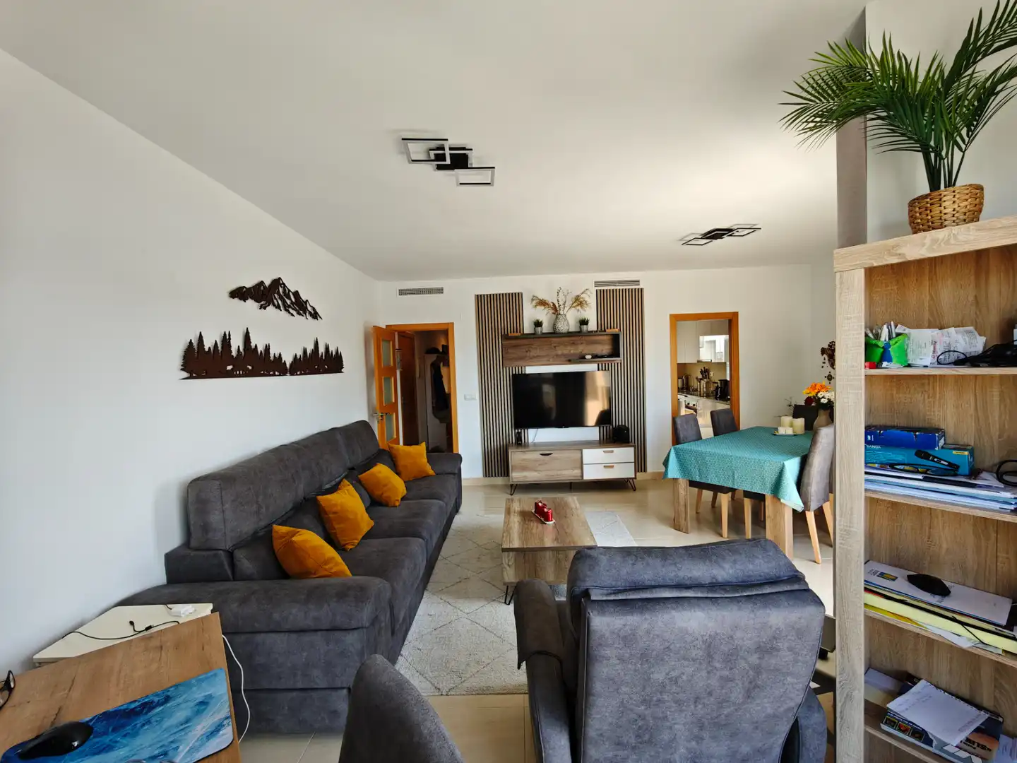 Living room of Apartments for sale in San Miguel de Salinas  with Air Conditioner, Storage room and Furnished