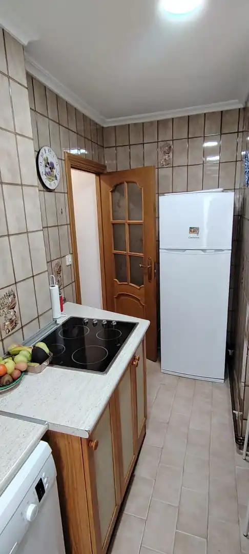 Küche von Wohnung zur Miete in Salamanca mit Heizung, Möbliert und Waschmaschine