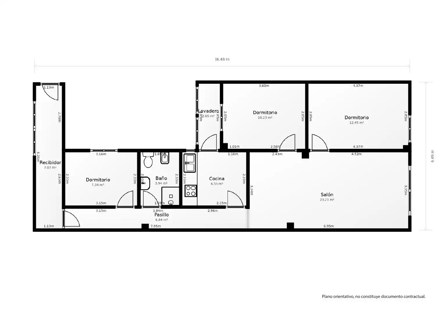 Piso con ascensor en venta en Centro, imagen 7