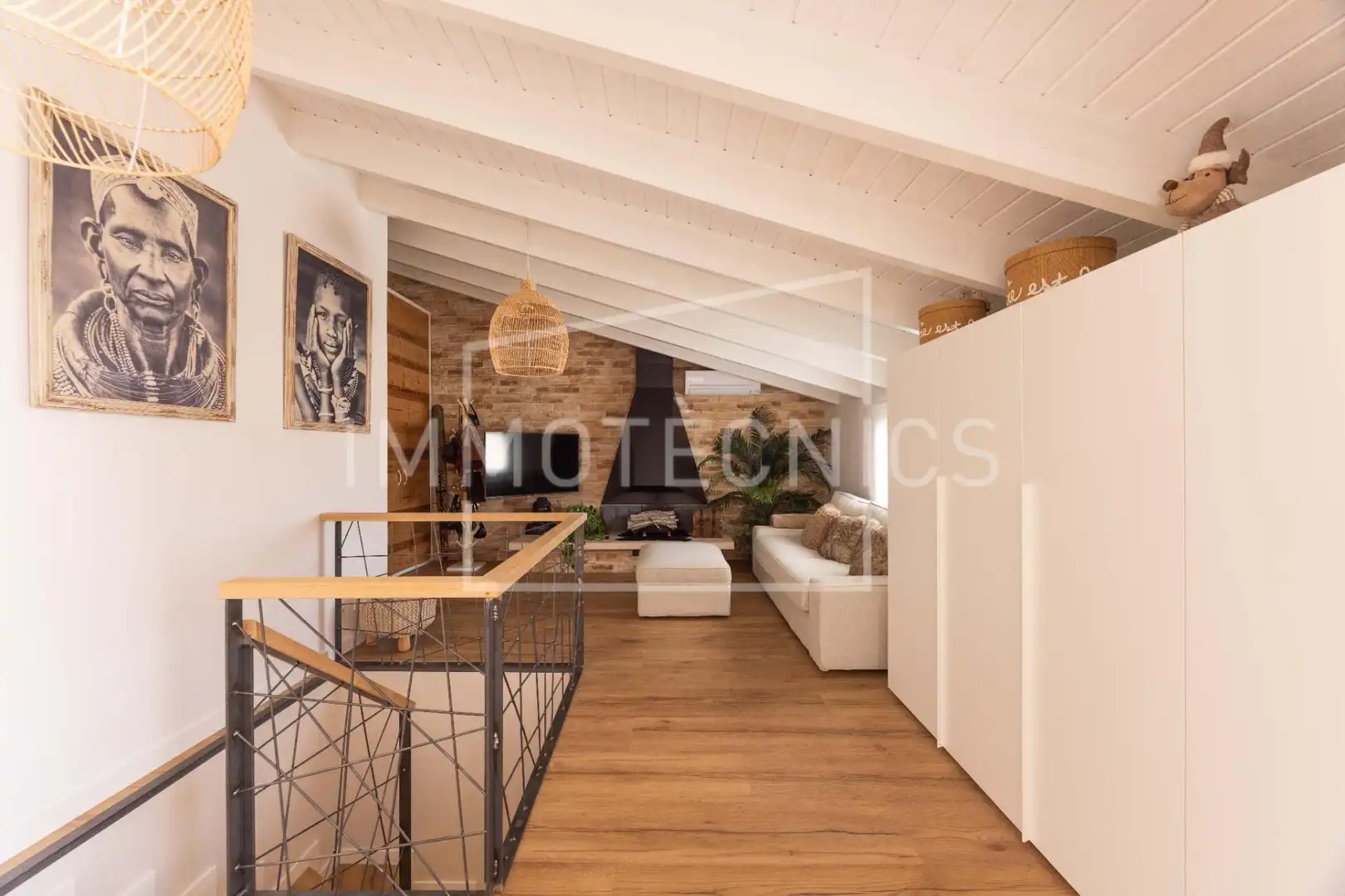 Living room of Attic for sale in Granollers  with Air Conditioner, Heating and Terrace