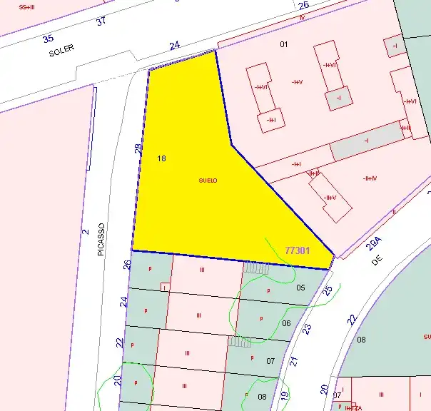 Residential land for sale in Carrer de Picasso 28, imagen 2
