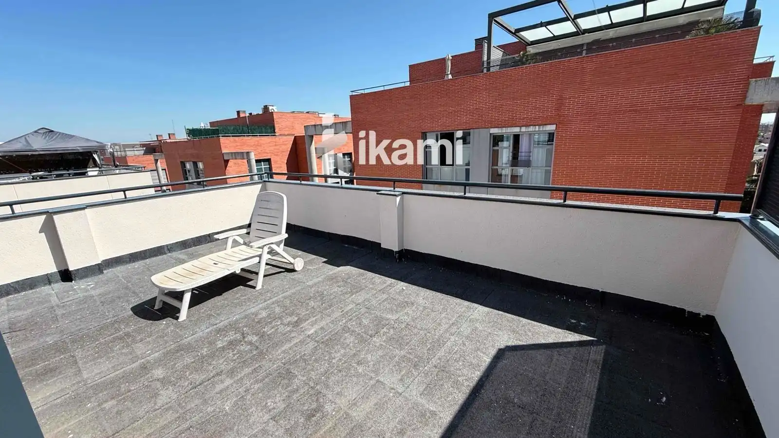 Terrasse von Dachboden zur Miete in Madrid mit Klimaanlage, Heizung und Terrasse