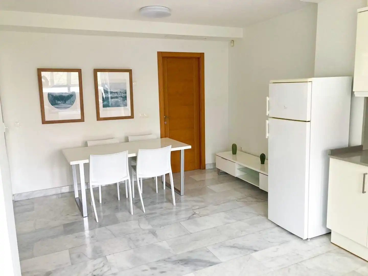 Esszimmer von Wohnung zur Miete in Valencia mit Heizung, Terrasse und Möbliert