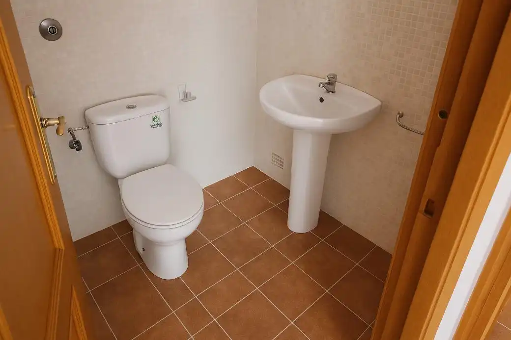 Baño de Casa o chalet en venta en Sariñena con Calefacción y Terraza