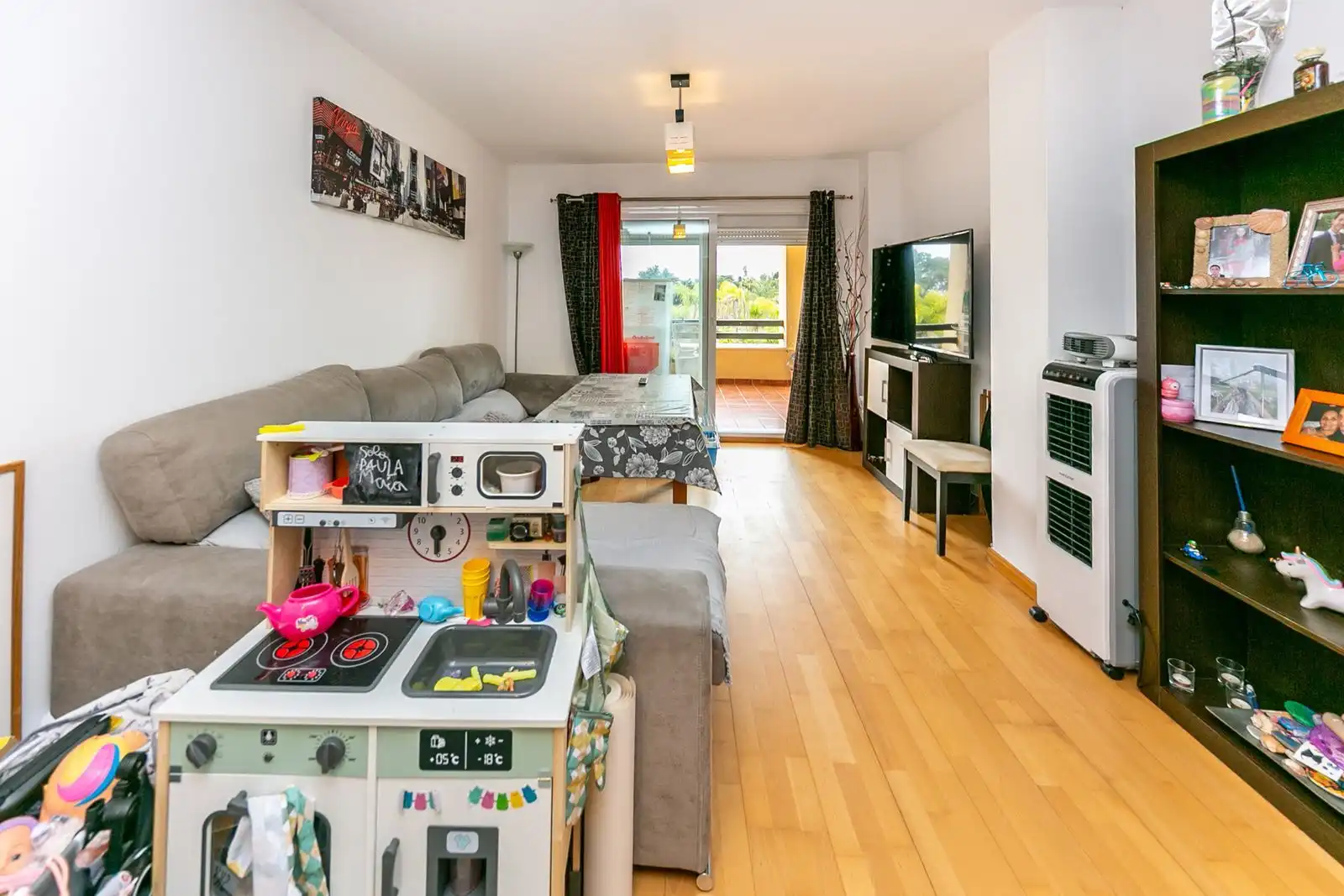Schlafzimmer von Wohnungen zum Verkauf in Pulianas mit Klimaanlage, Terrasse und Möbliert
