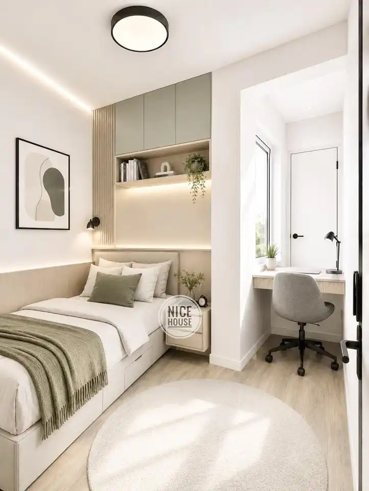 Schlafzimmer von Wohnung zum Verkauf in Madrid mit Klimaanlage und Abstellraum