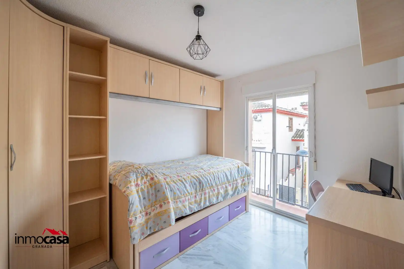 Bedroom of Detached homes for sale in Las Gabias  with Air Conditioner and Balcony