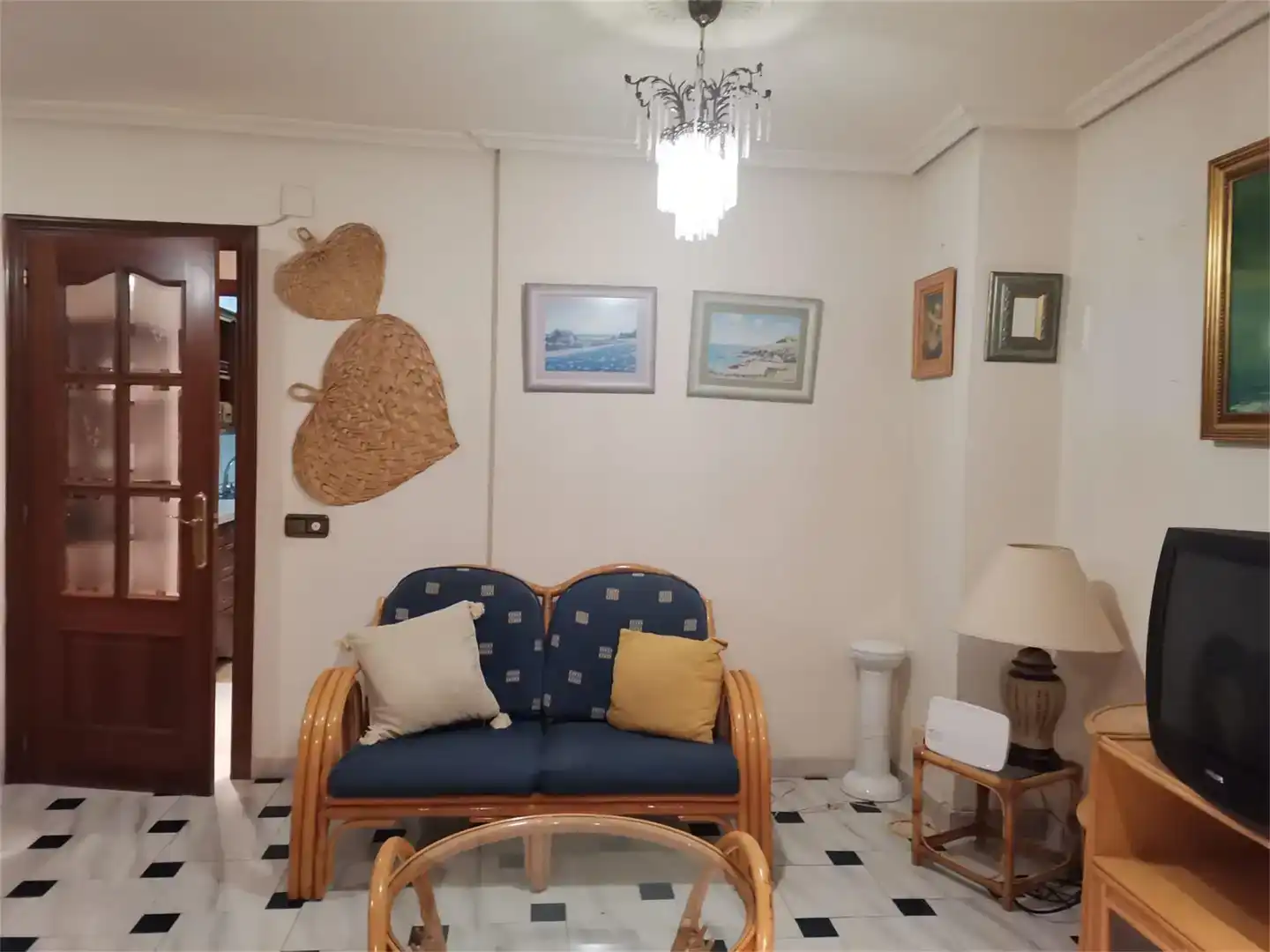 Sala d'estar de Pis en venda en Vitigudino amb Aire condicionat, Jardí privat i Traster