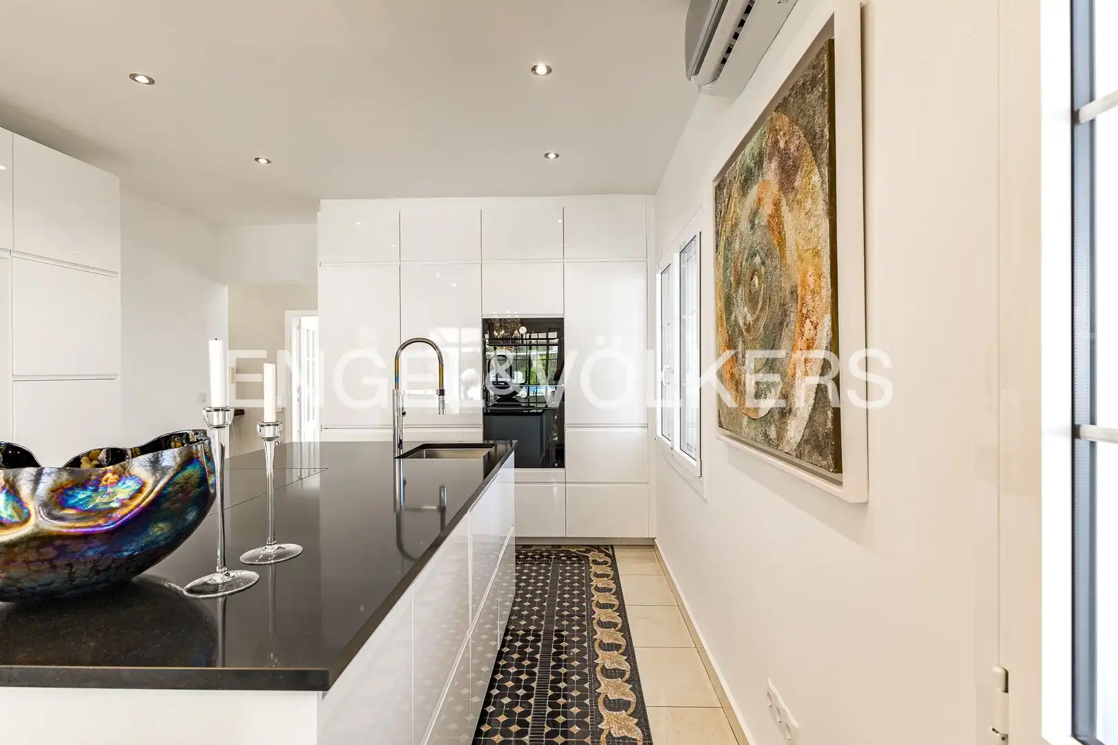 Cocina de Casa o chalet en venta en Sant Pere de Ribes con Aire acondicionado, Calefacción y Jardín privado