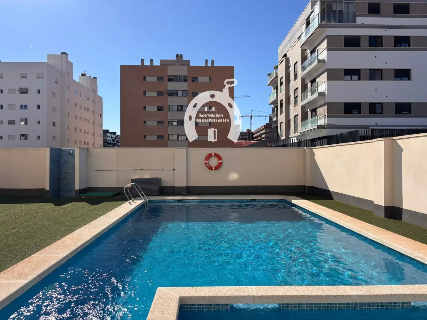 Piscina de Pis en venda en Elche / Elx amb Aire condicionat, Terrassa i Piscina