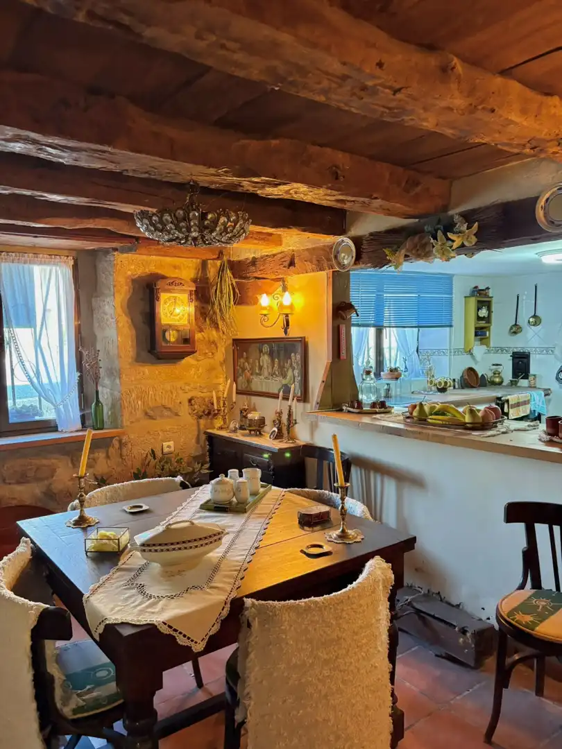 Kitchen of Houses for sale in Aguilar de Campoo  with Heating, Storage room and Furnished