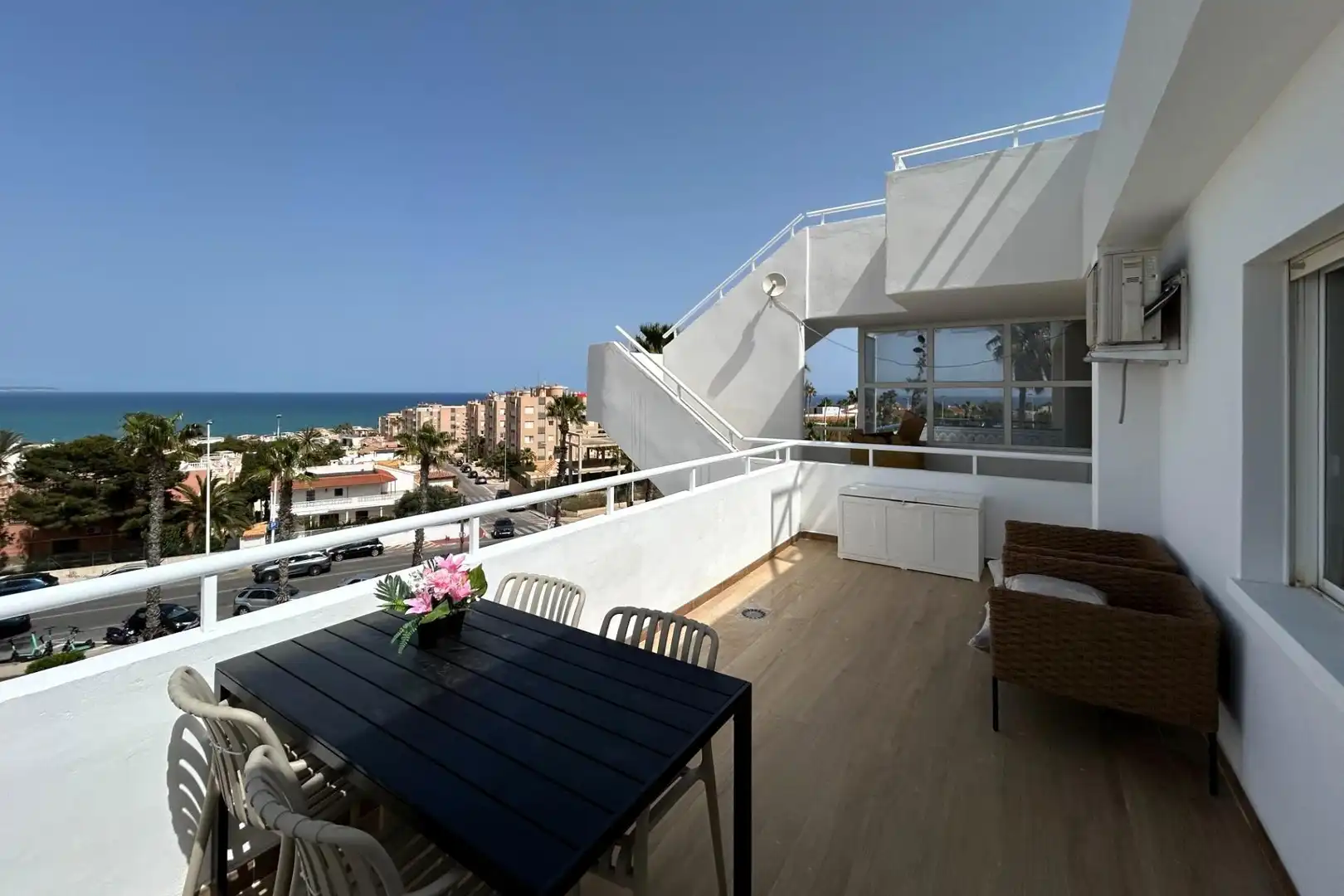 Terrace of Apartments for sale in Torrevieja  with Air Conditioner, Heating and Terrace