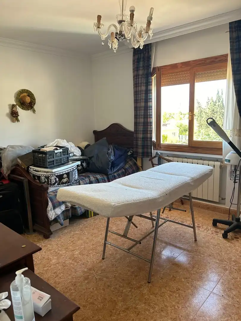 Bedroom of Houses for sale in Calpe / Calp  with Air Conditioner, Private garden and Terrace