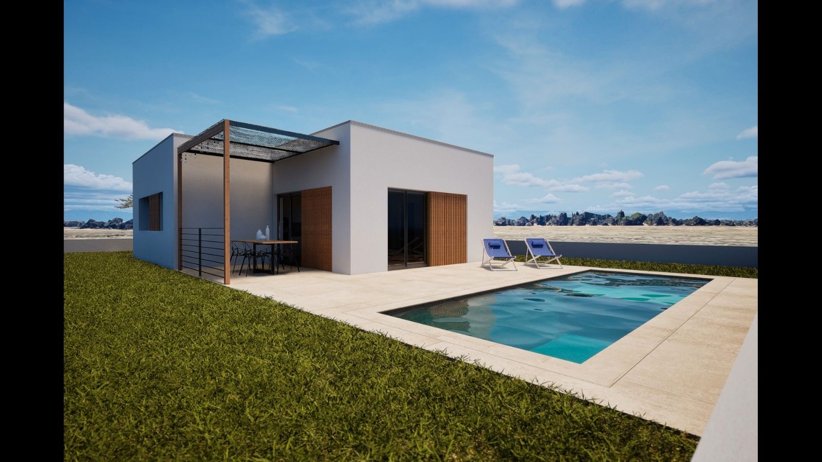 Piscina de Casa o xalet en venda en Bàscara amb Aire condicionat, Jardí privat i Piscina