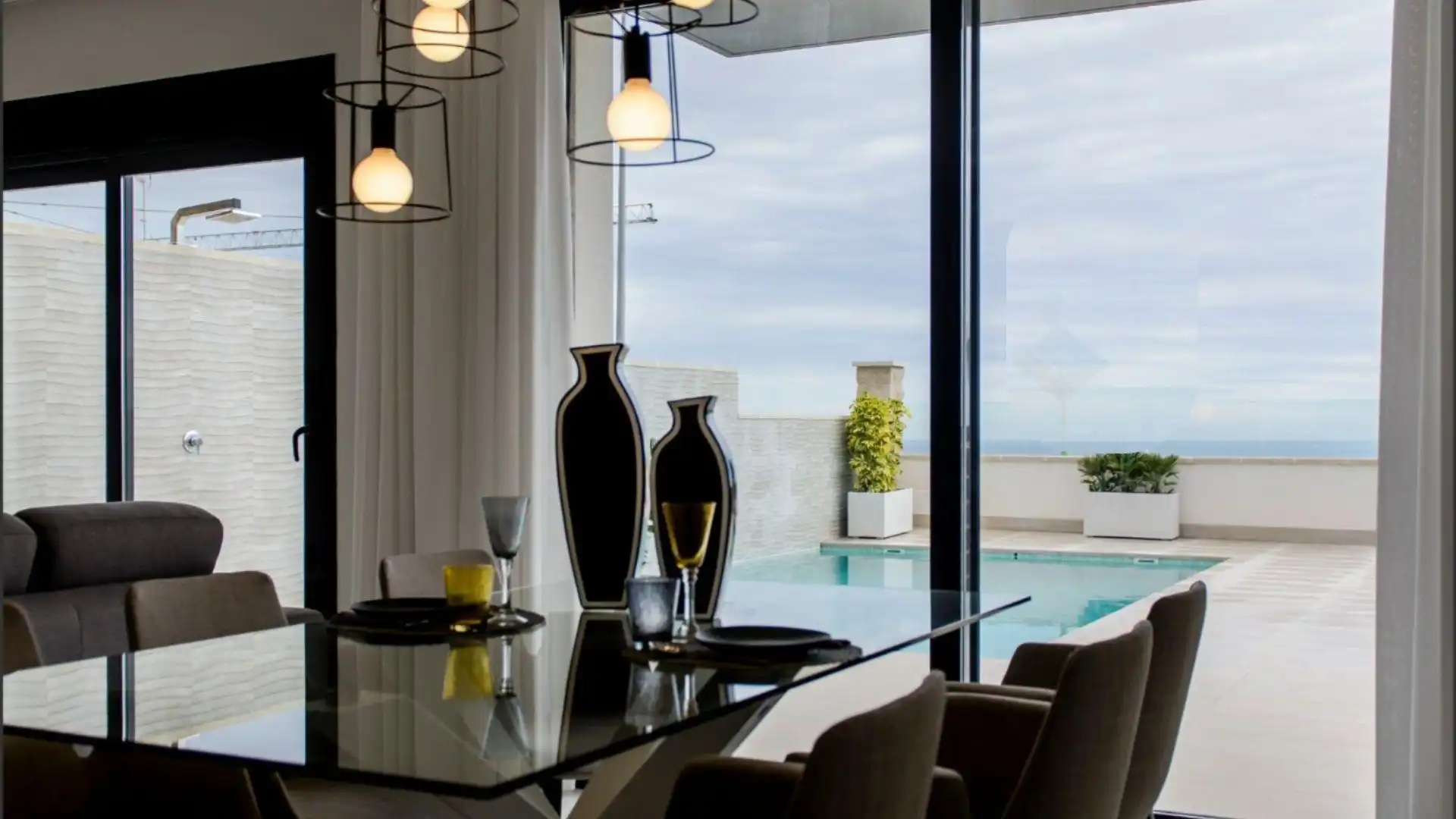 Comedor de Casa o chalet en venta en San Miguel de Salinas con Calefacción, Terraza y Piscina