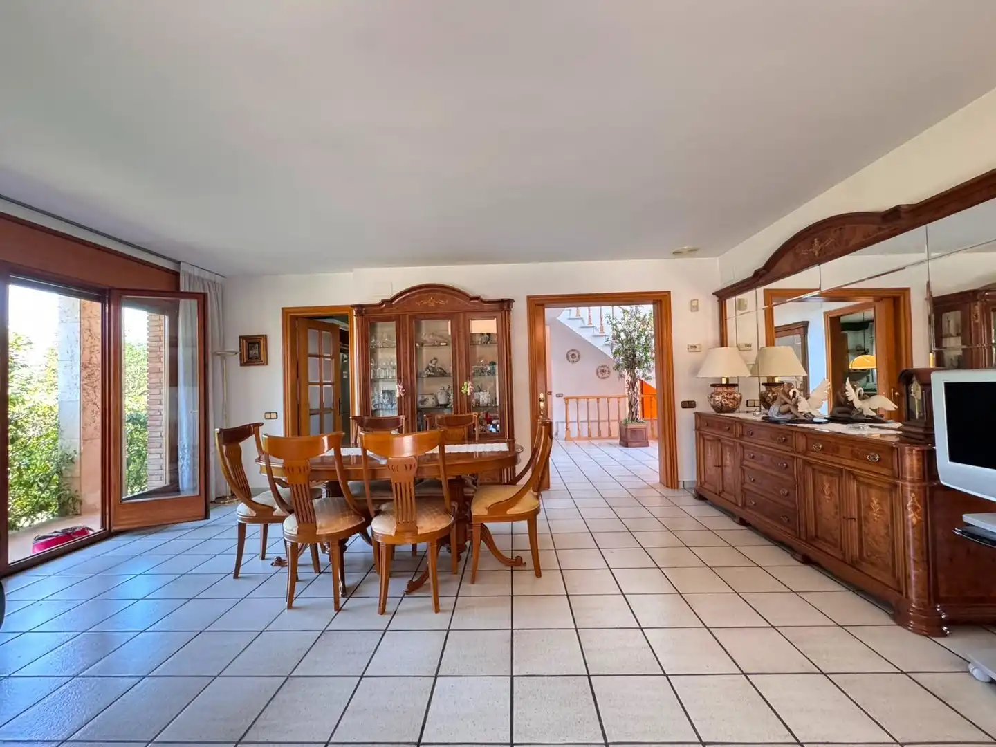 Comedor de Casa o chalet en venta en Santa Maria de Palautordera con Aire acondicionado, Calefacción y Jardín privado
