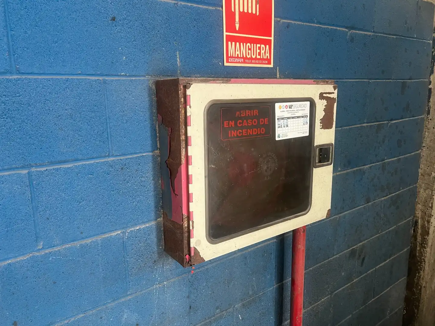 Aparcament de Nau industrial de lloguer en Ames amb Alarma