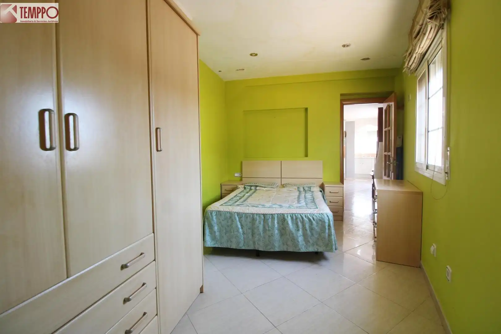 Schlafzimmer von Dachboden zum Verkauf in El Vendrell mit Klimaanlage, Heizung und Terrasse