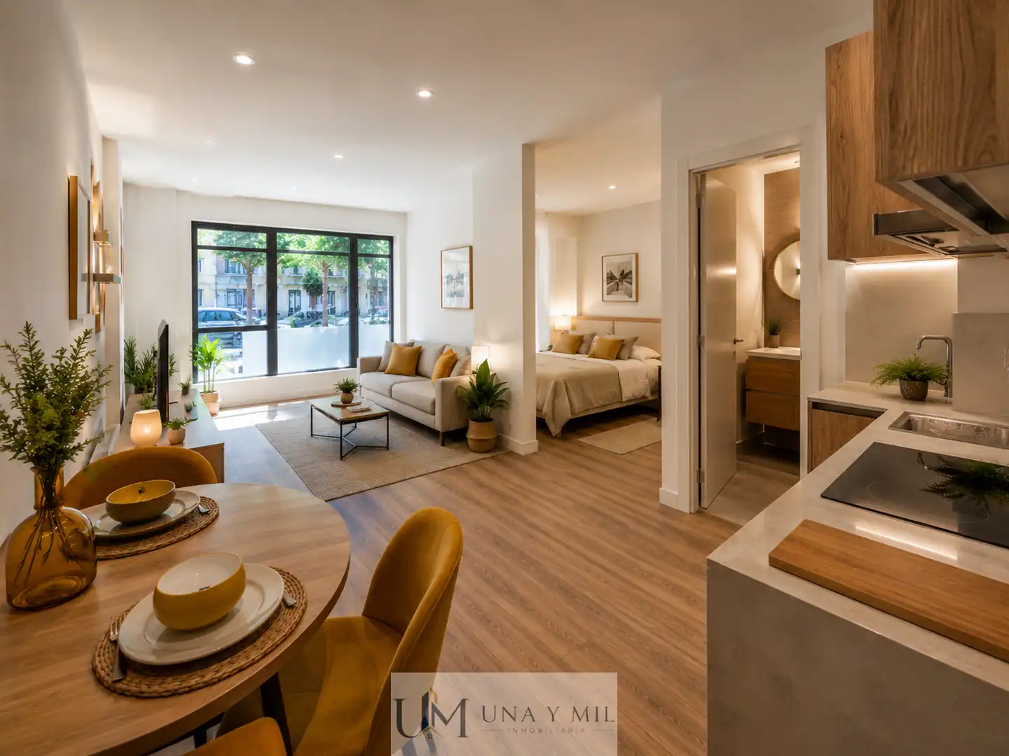 Living room of Apartments for sale in Salamanca  with Air Conditioner and Heating