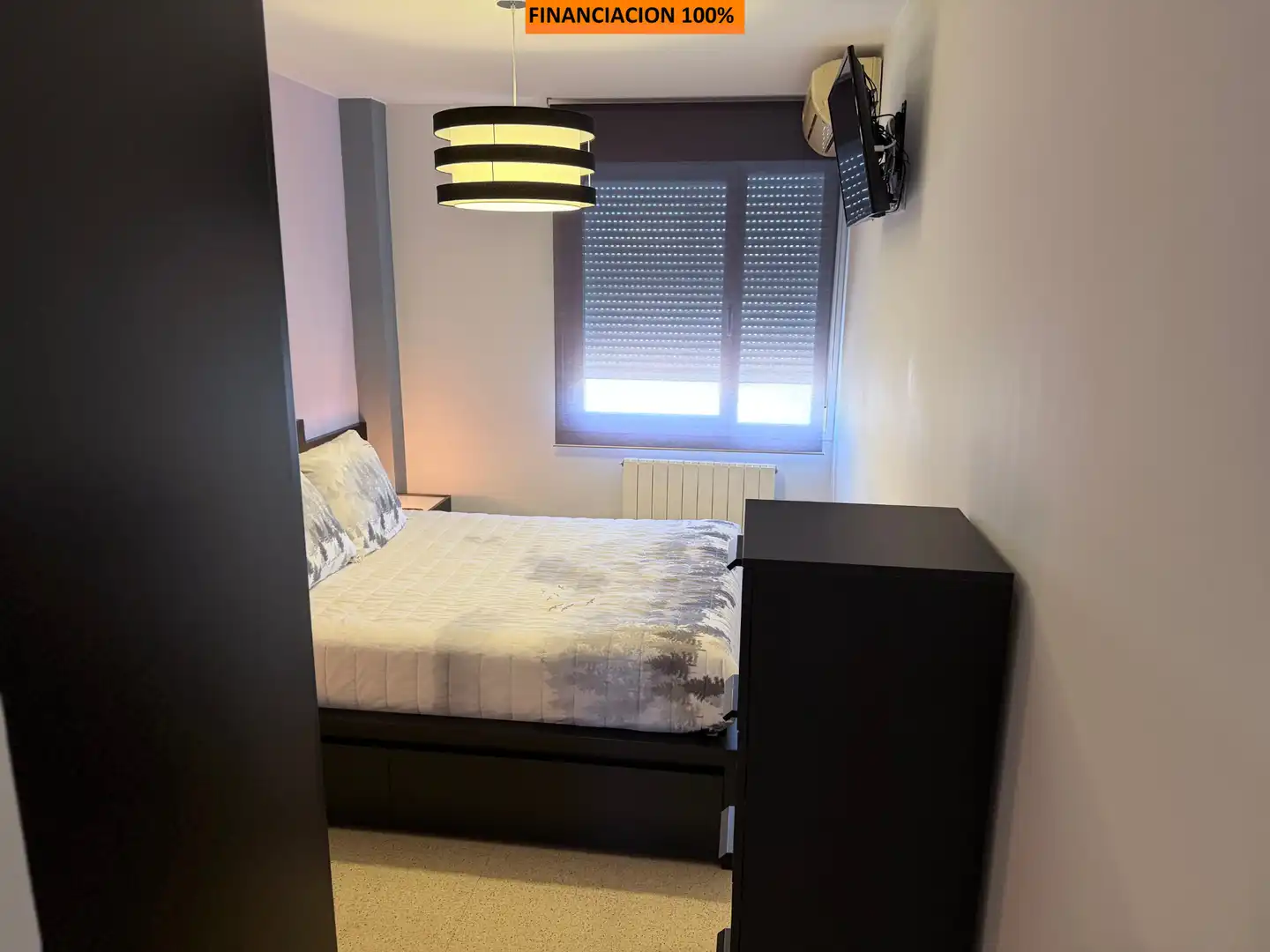 Schlafzimmer von Wohnung zum Verkauf in Zaragoza mit Klimaanlage, Heizung und Terrasse