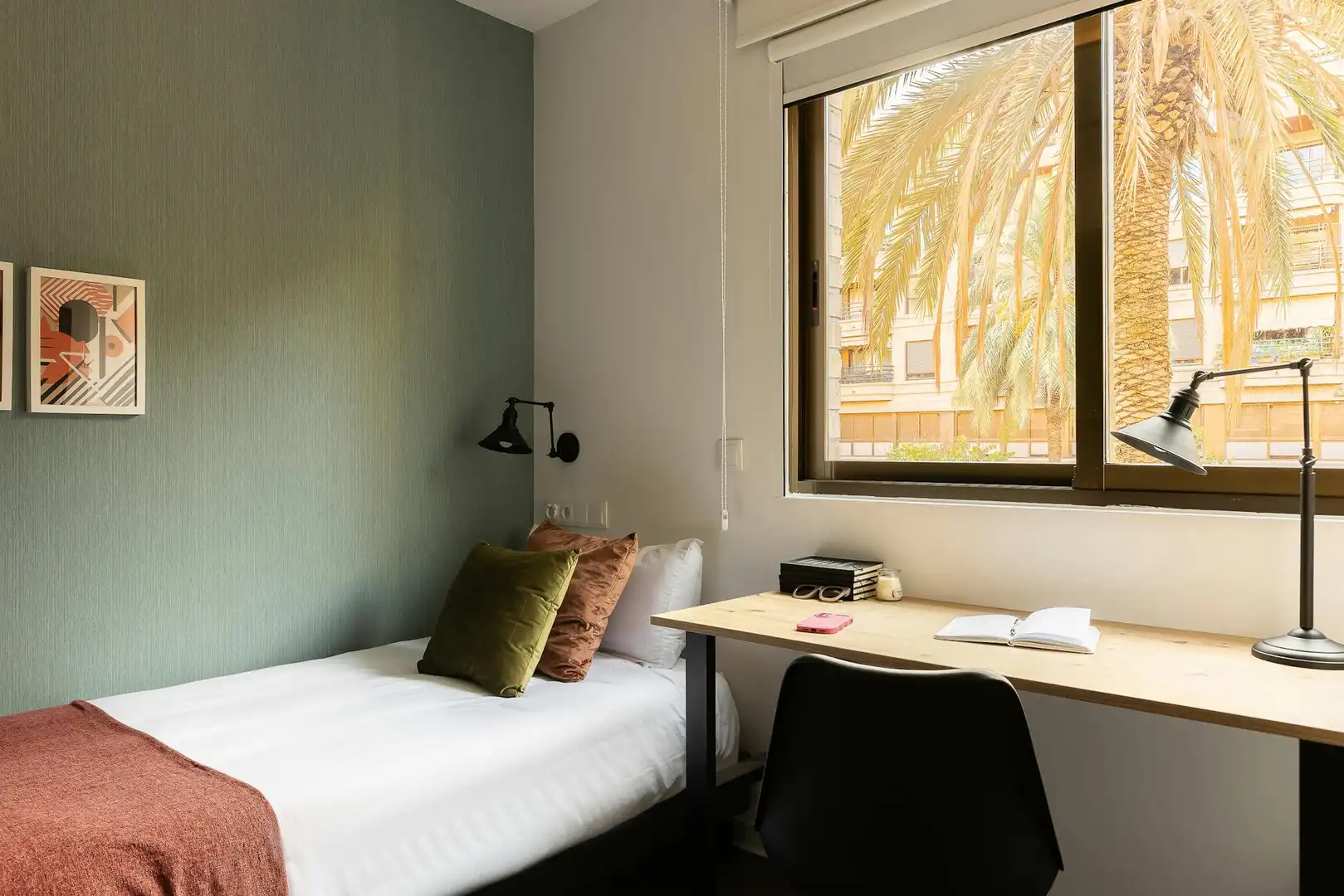 Schlafzimmer von Wohnung zur Miete in Algirós