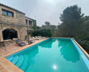 Swimming pool of House or chalet for sale in Valldemossa  with Air Conditioner, Terrace and Swimming Pool