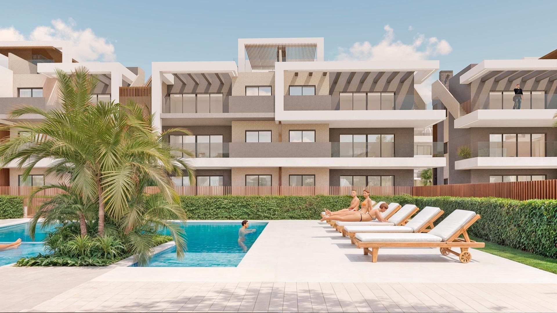 Exterior view of Attic for sale in Pilar de la Horadada  with Heating, Terrace and Swimming Pool
