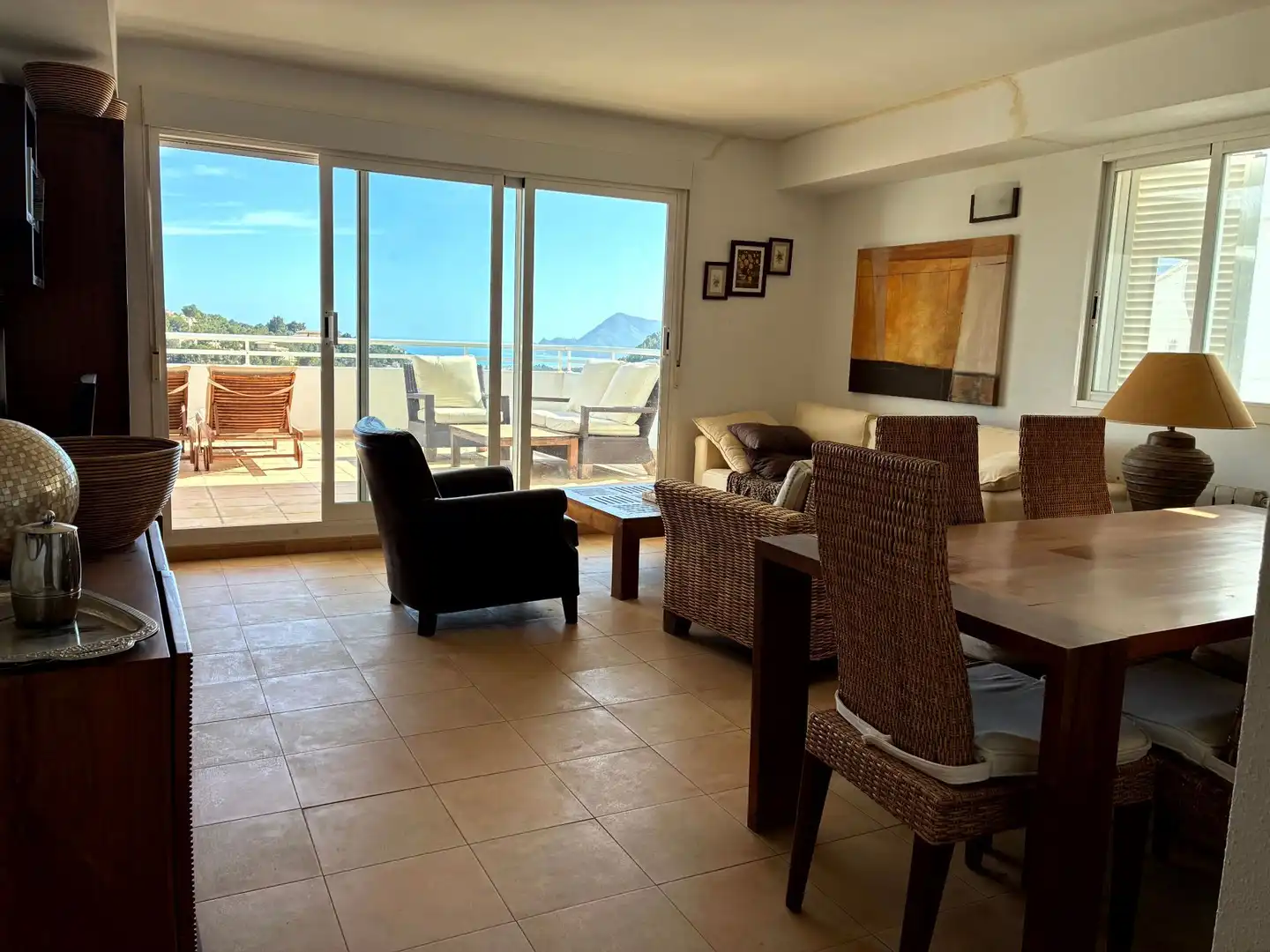 Sala de estar de Apartamento en venta en Altea con Aire acondicionado, Calefacción y Terraza