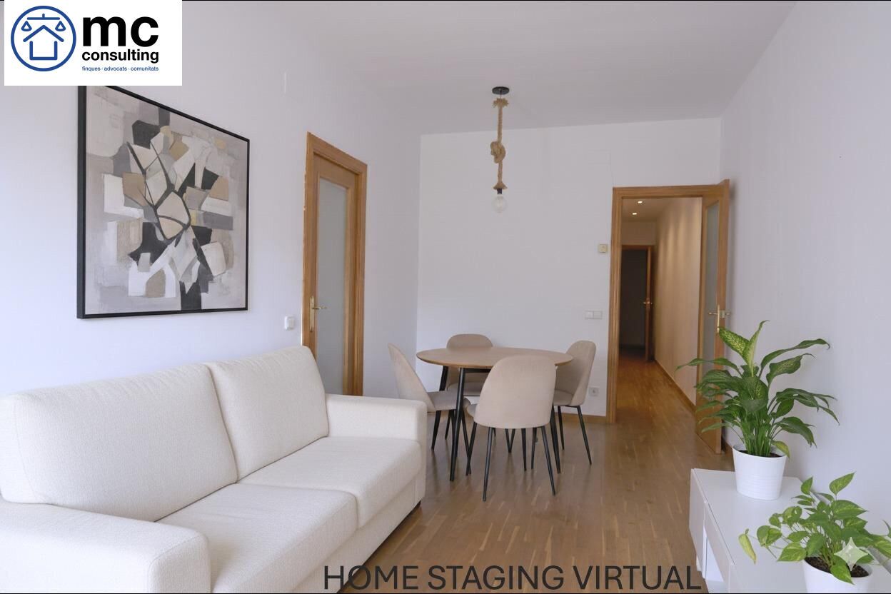 Living room of Flat for sale in  Barcelona Capital  with Air Conditioner