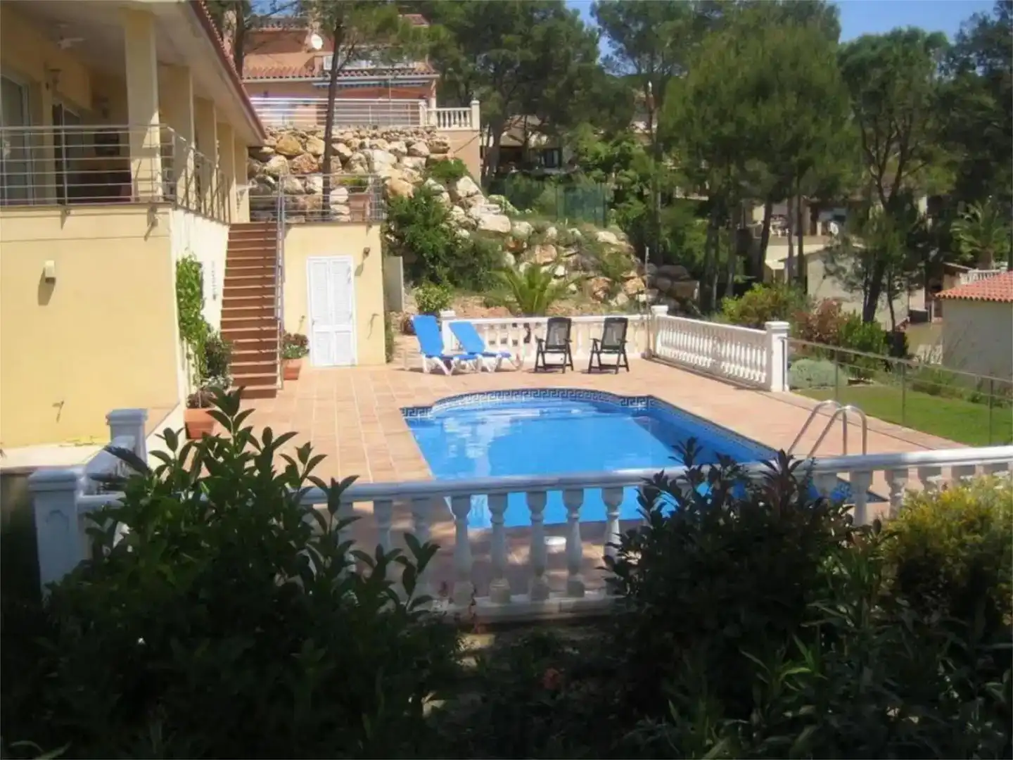 Schwimmbecken von Country house zur Miete in L'Estartit mit Klimaanlage, Schwimmbad und Balkon