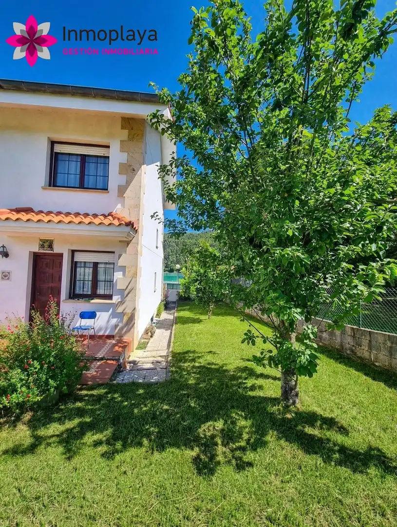 Garden of Houses for sale in Argoños   with Heating, Private garden and Terrace