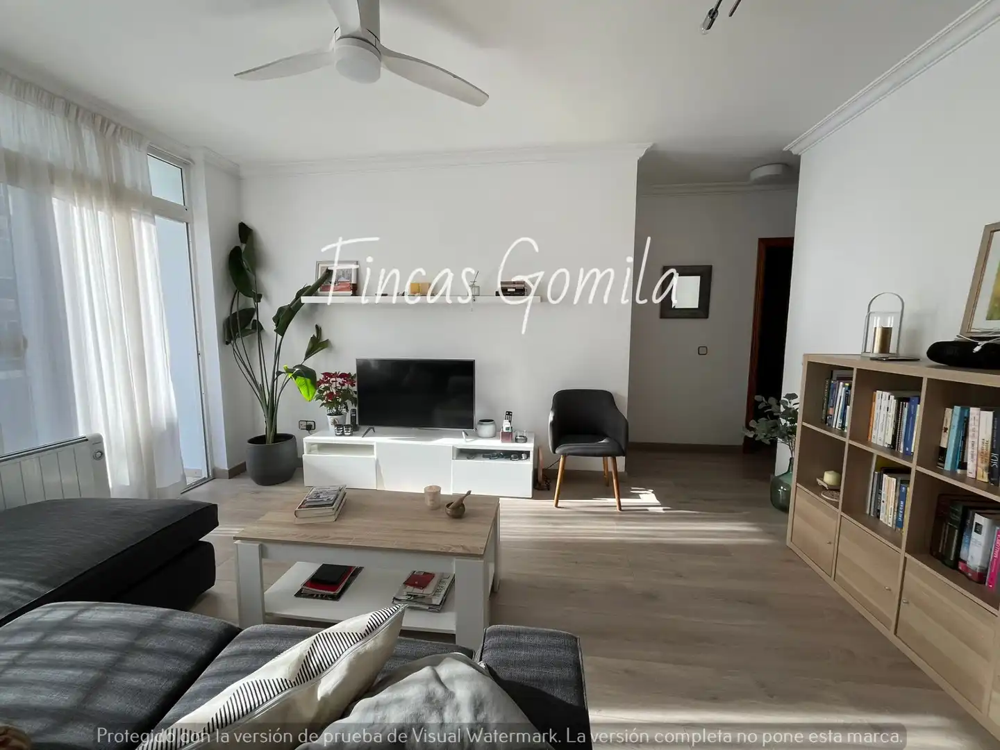 Wohnzimmer von Wohnung zum Verkauf in Maó - Mahón mit Klimaanlage, Heizung und Abstellraum