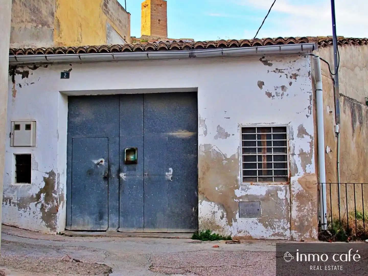 Vista exterior de Casa adosada en venda en Biar