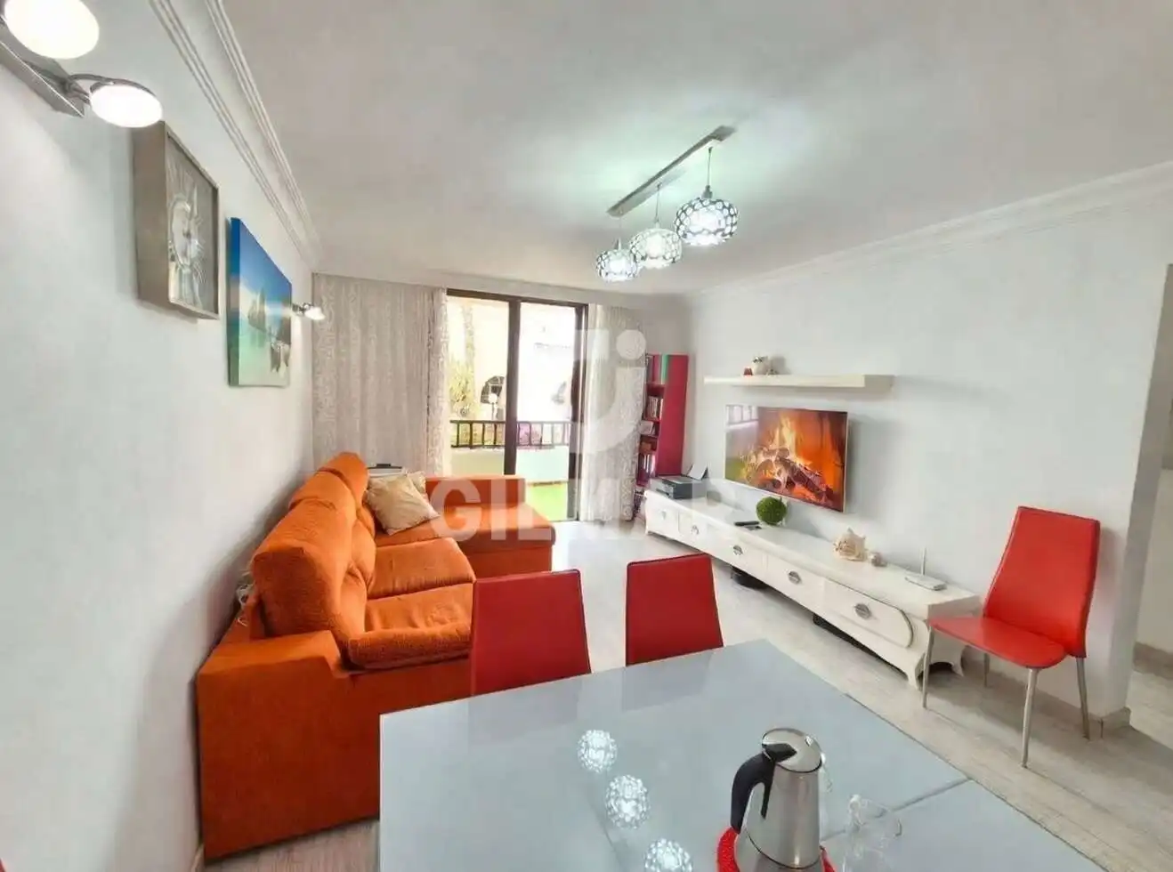 Sala de estar de Piso en venta en Arona con Amueblado