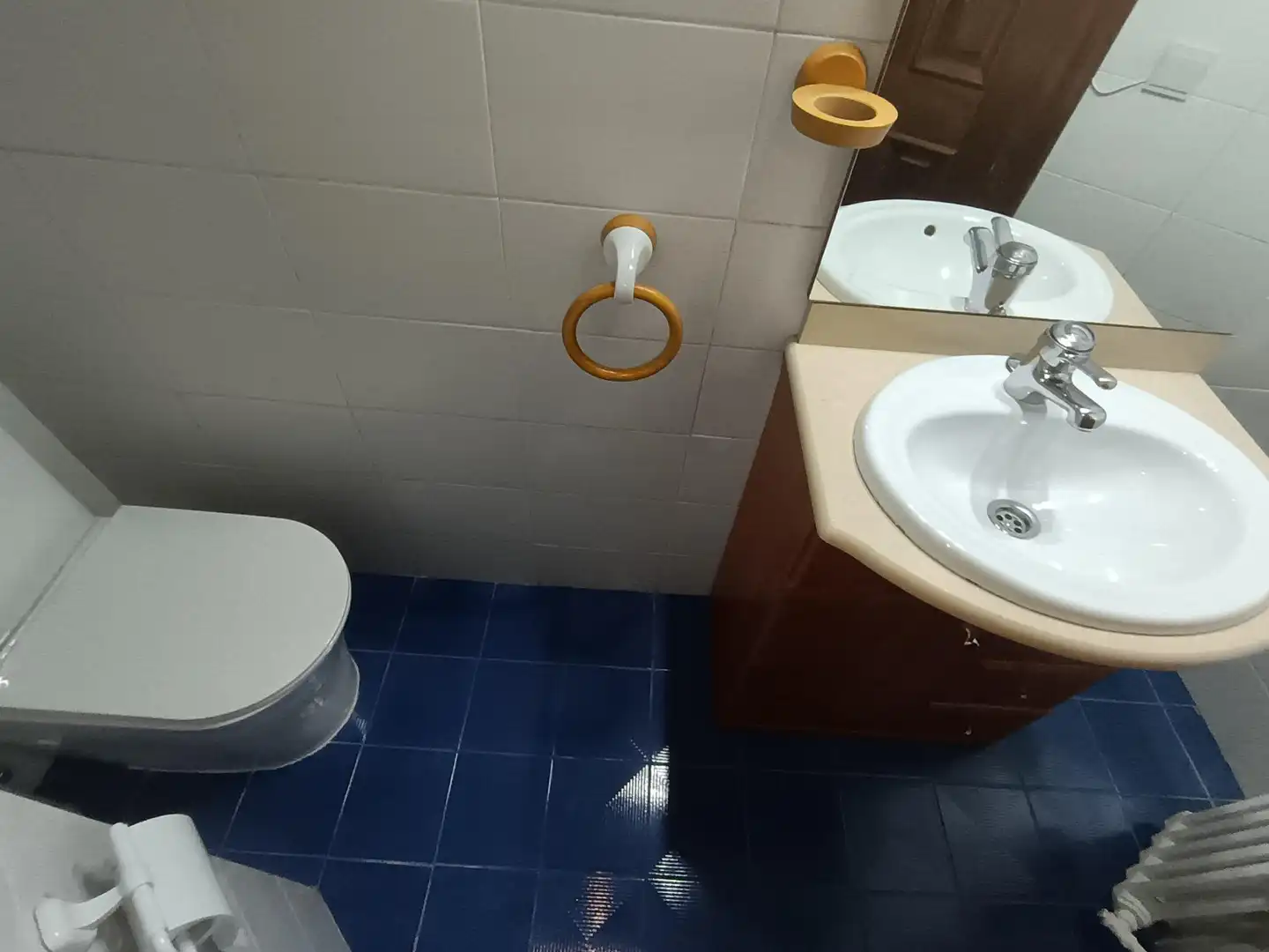 Bany de Dúplex de lloguer en Valladolid amb Aire condicionat, Calefacció i Parquet