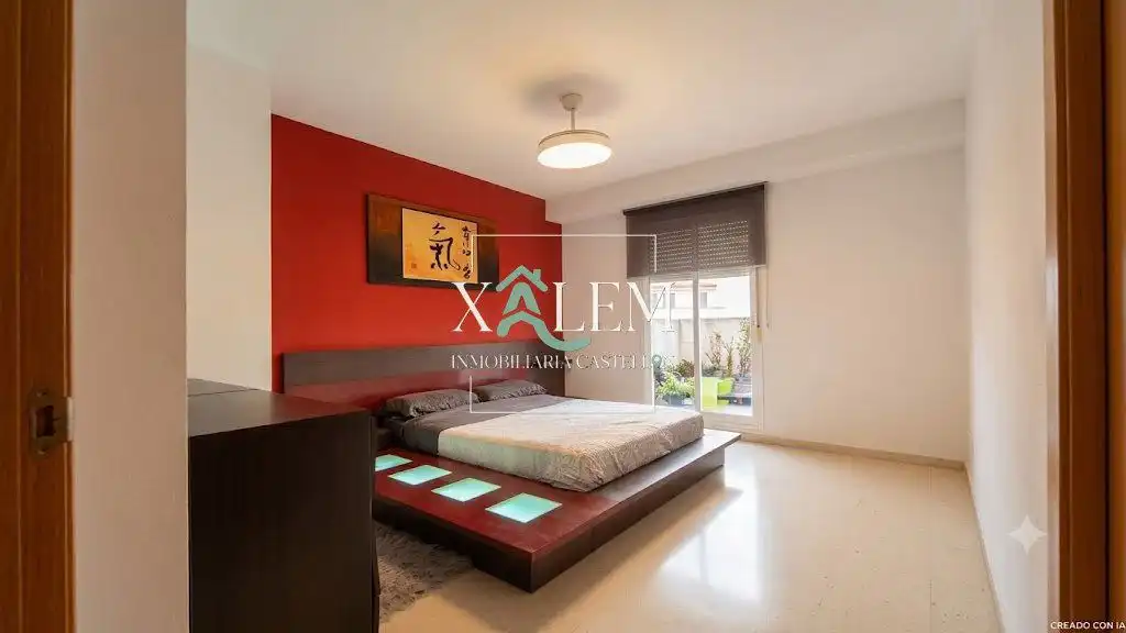 Bedroom of Flat for sale in Vila-real  with Terrace, Storage room and Balcony