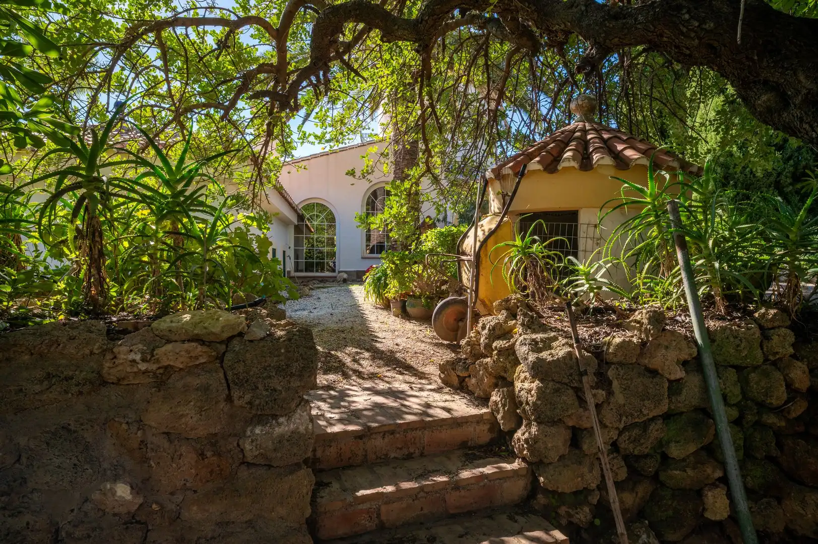 Vista exterior de Casa o xalet en venda en Mijas amb Terrassa