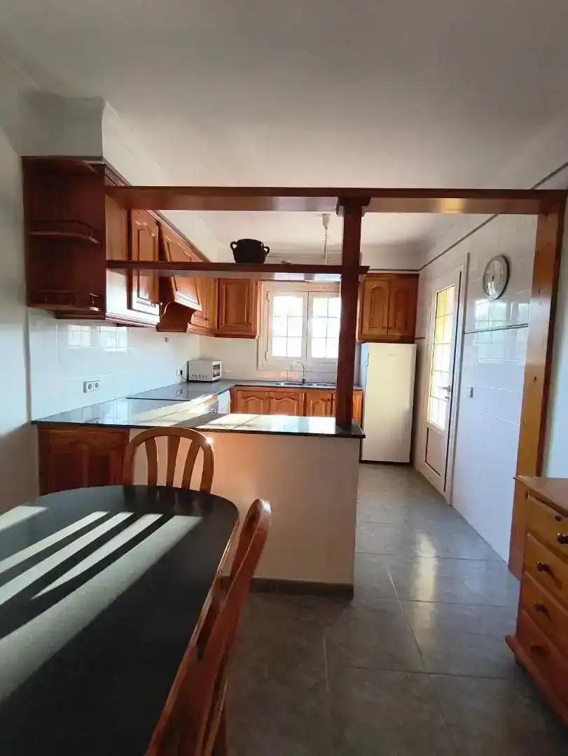 Cocina de Piso en venta en Es Mercadal con Jardín privado, Amueblado y Balcón