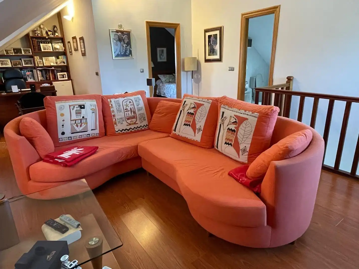 Sala d'estar de Casa o xalet en venda en Camponaraya amb Calefacció i Jardí privat