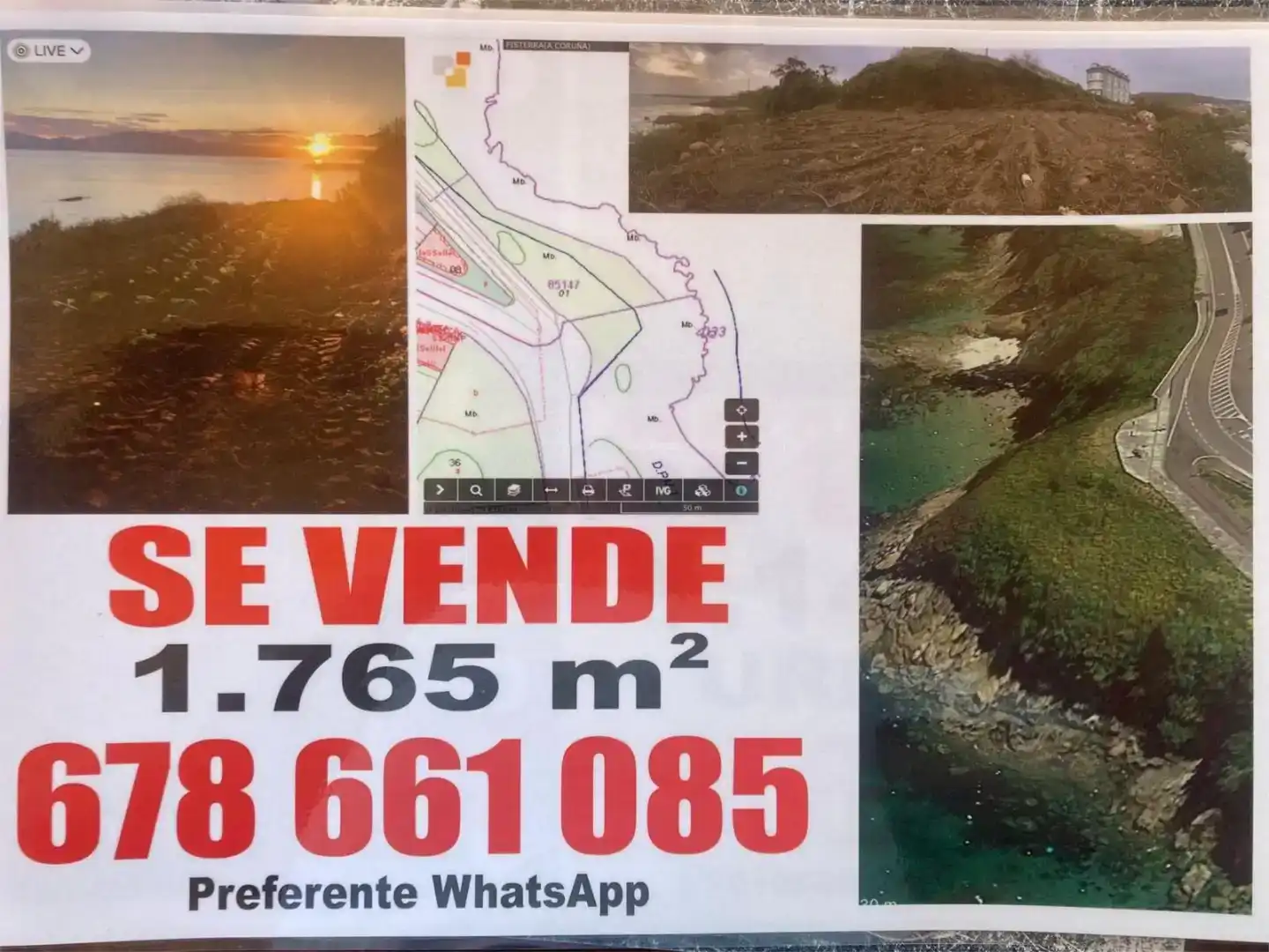 Finca rústica en venda en Fisterra
