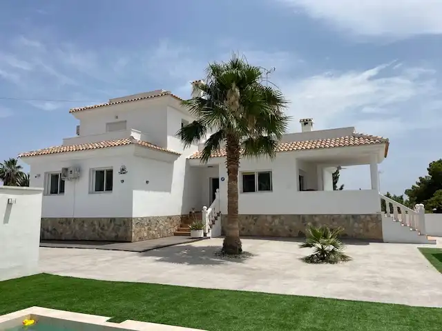Exterior view of Houses for rent in Alicante / Alacant  with Air Conditioner, Heating and Private garden