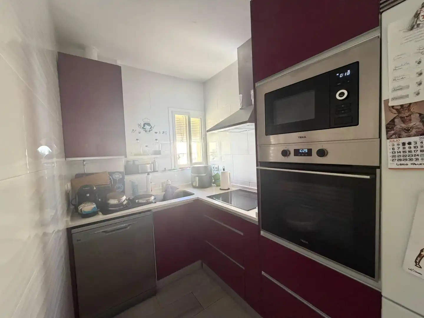 Kitchen of Flat for sale in Puerto Real  with Air Conditioner