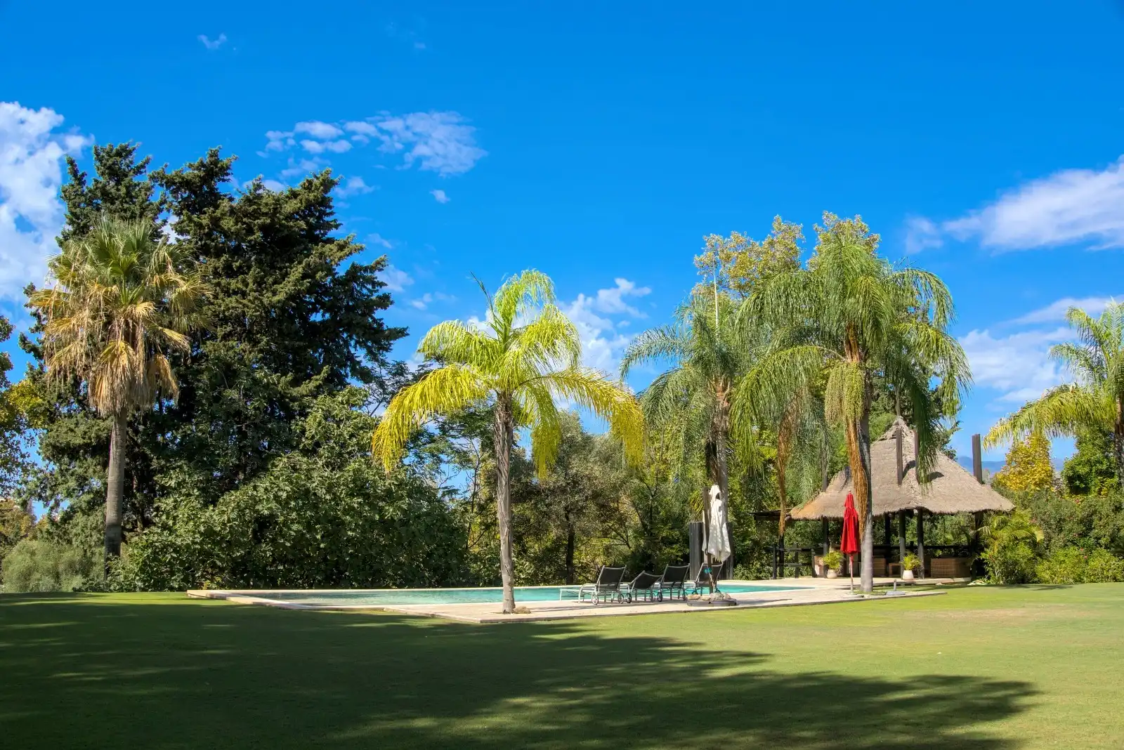 Jardí de Casa o xalet en venda en Marbella amb Aire condicionat, Jardí privat i Parquet