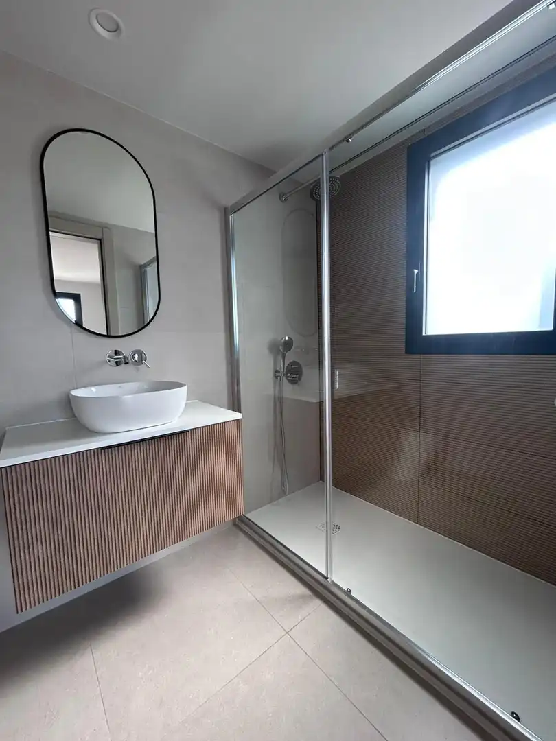 Bathroom of Flat for rent in Sant Pere de Ribes  with Air Conditioner and Terrace