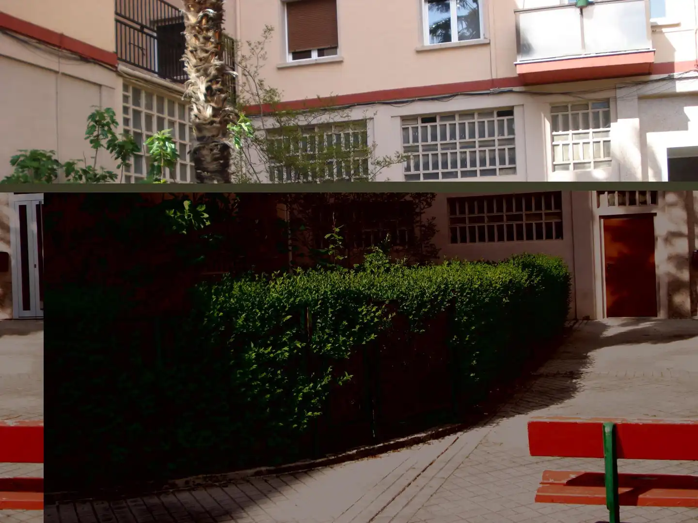 Vista exterior de Piso en venta en  Pamplona / Iruña con Balcón