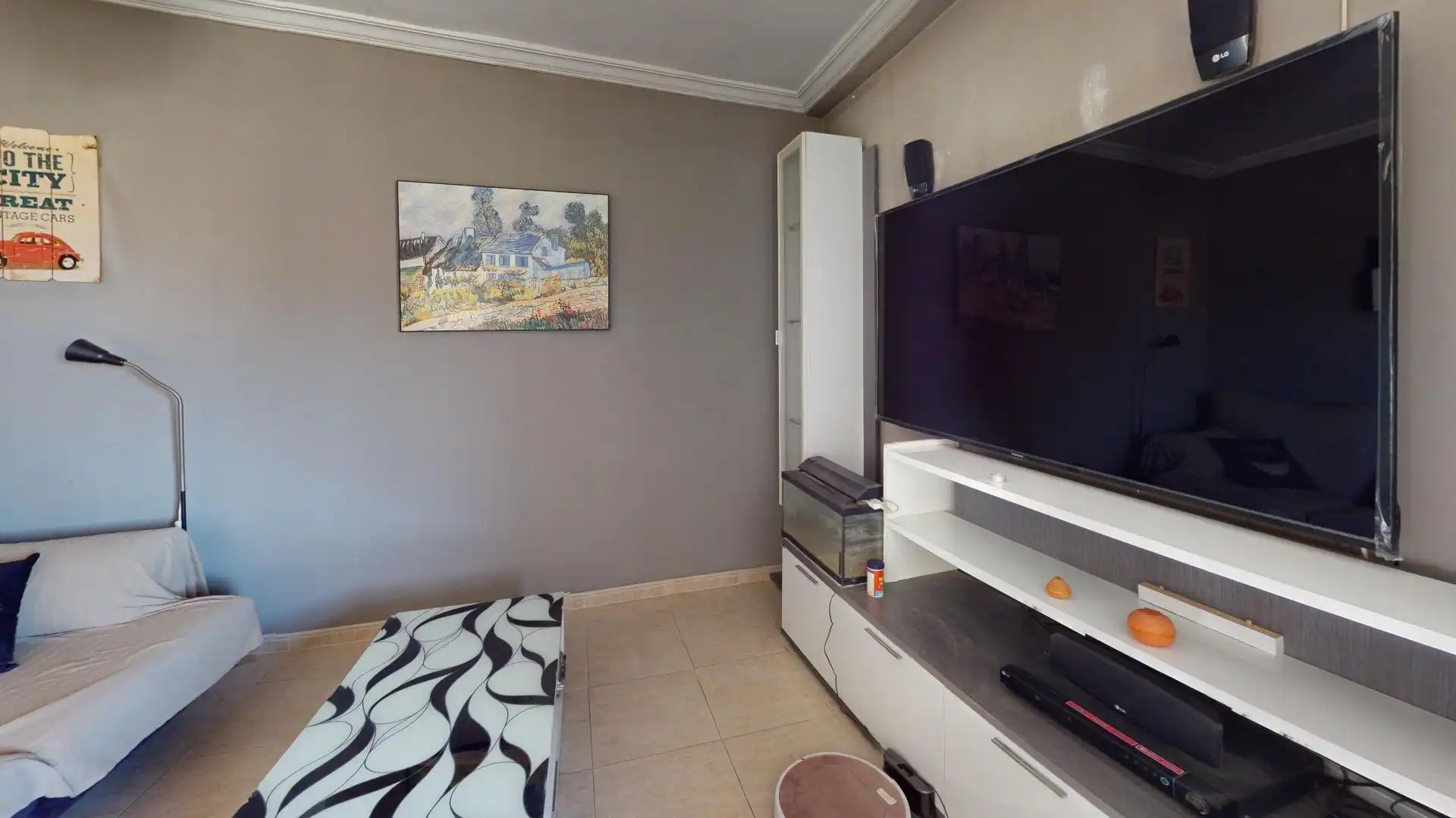 Sala de estar de Casa adosada en venta en Corpa con Calefacción