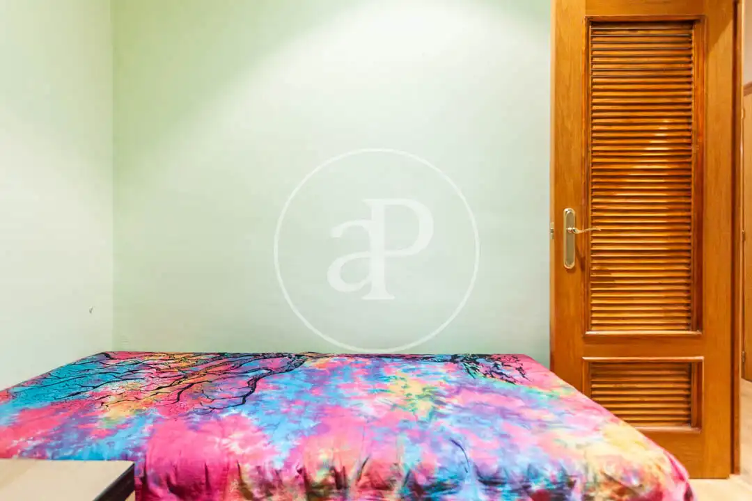 Schlafzimmer von Wohnung zum Verkauf in Valencia mit Klimaanlage, Heizung und Terrasse