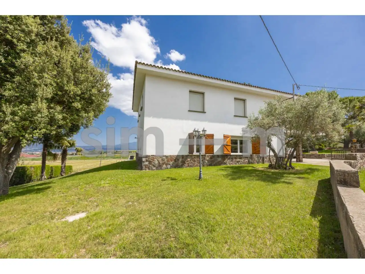 Vista exterior de Casa o chalet en venta en Gurb con Aire acondicionado, Calefacción y Jardín privado