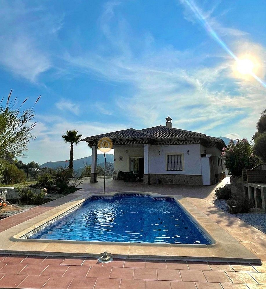 Vista exterior de Casa o xalet en venda en Cómpeta